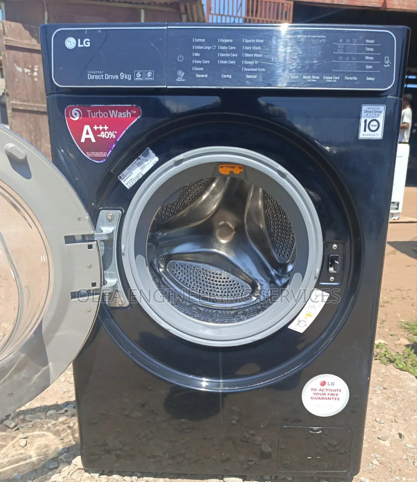 LG 9kg Washing Machine (DD Inverter)