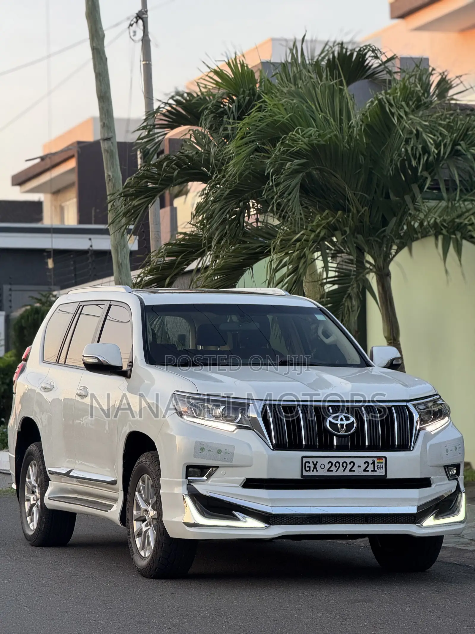 Toyota Land Cruiser Prado 3.0 190hp 2018 White