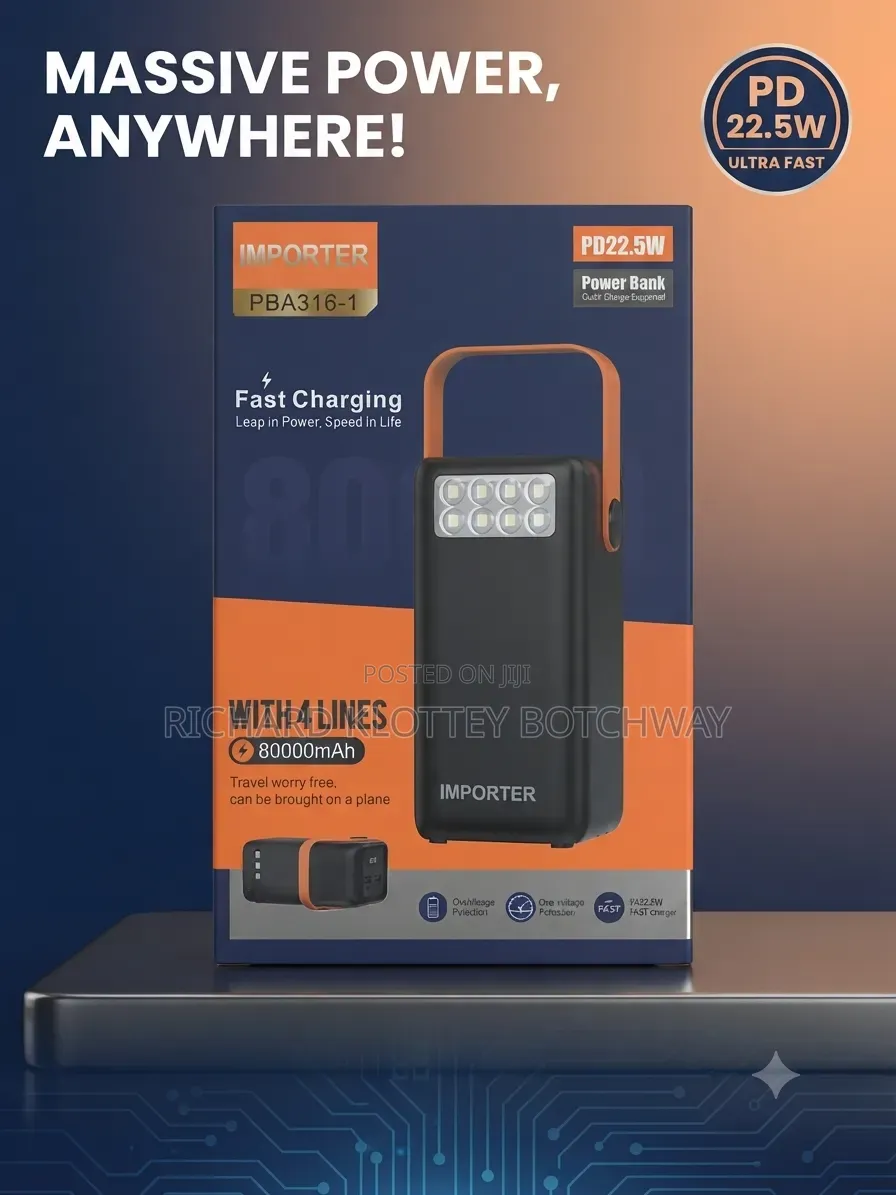 100000watt Importer Powerbank