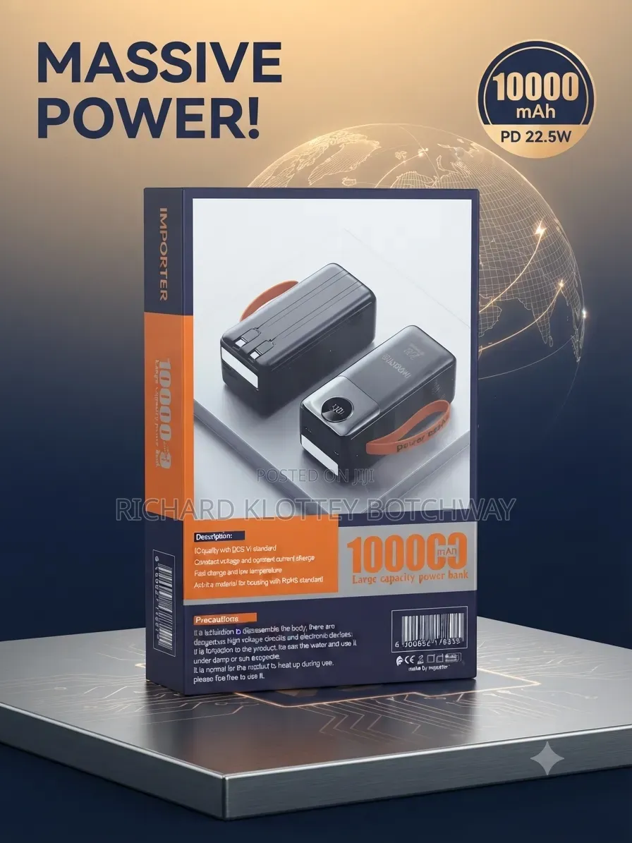 100000watt Importer Powerbank