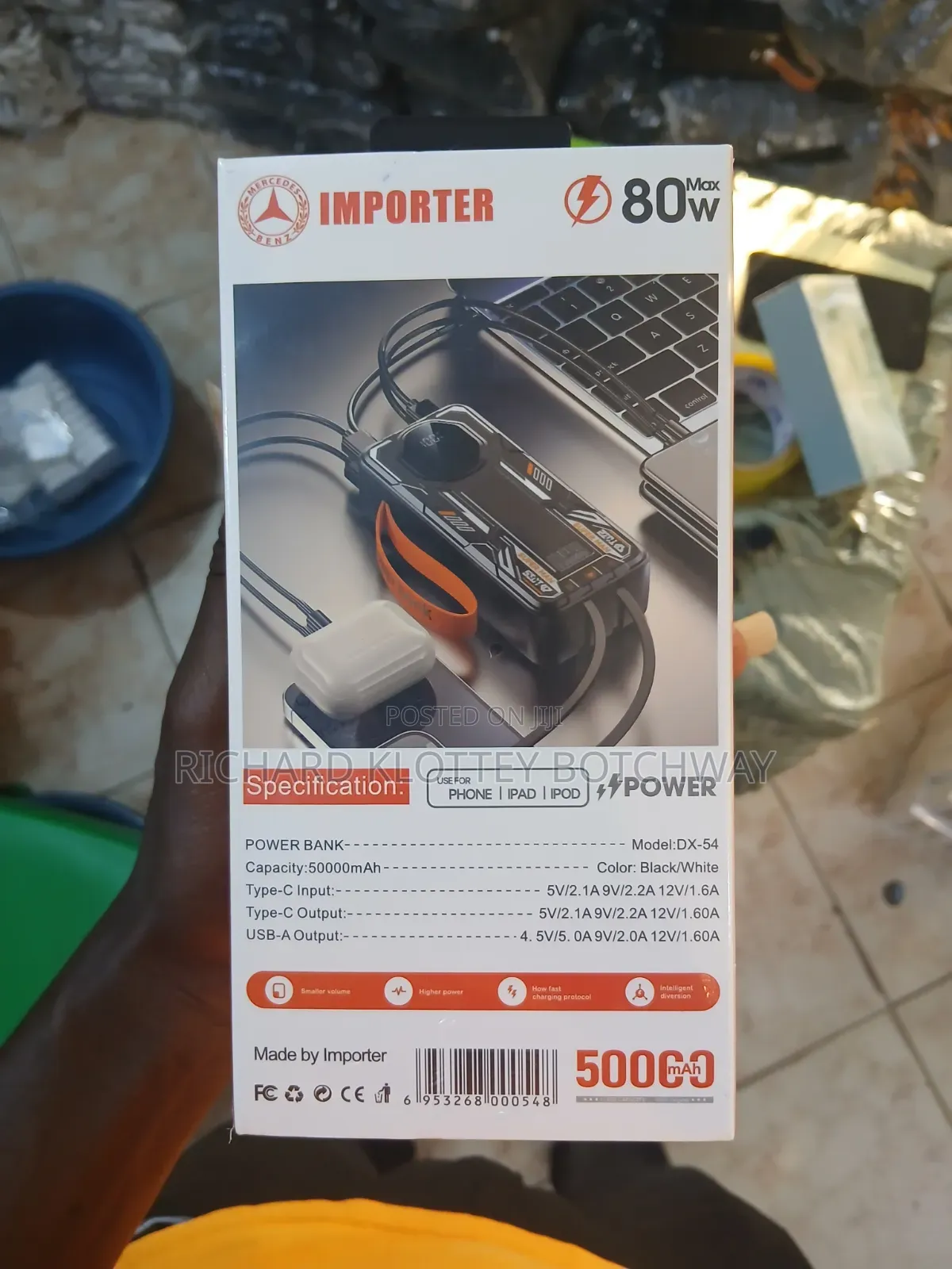 50000mAh Importer Powerbank