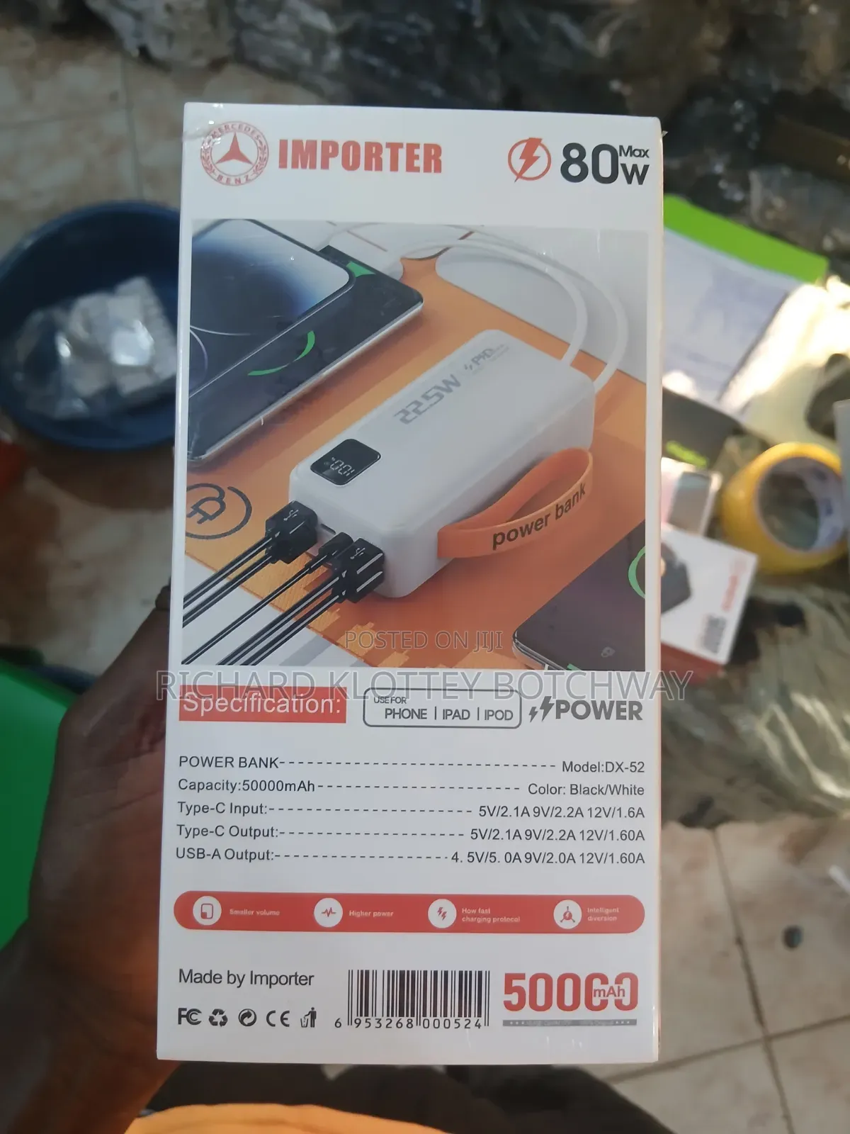 50000mAh Importer Powerbank