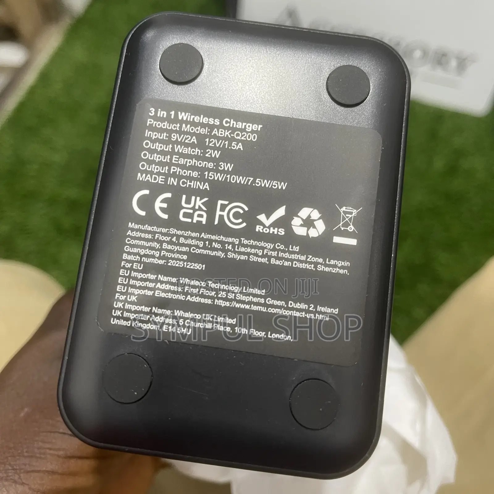 3in 1 Wireless Charging Station
