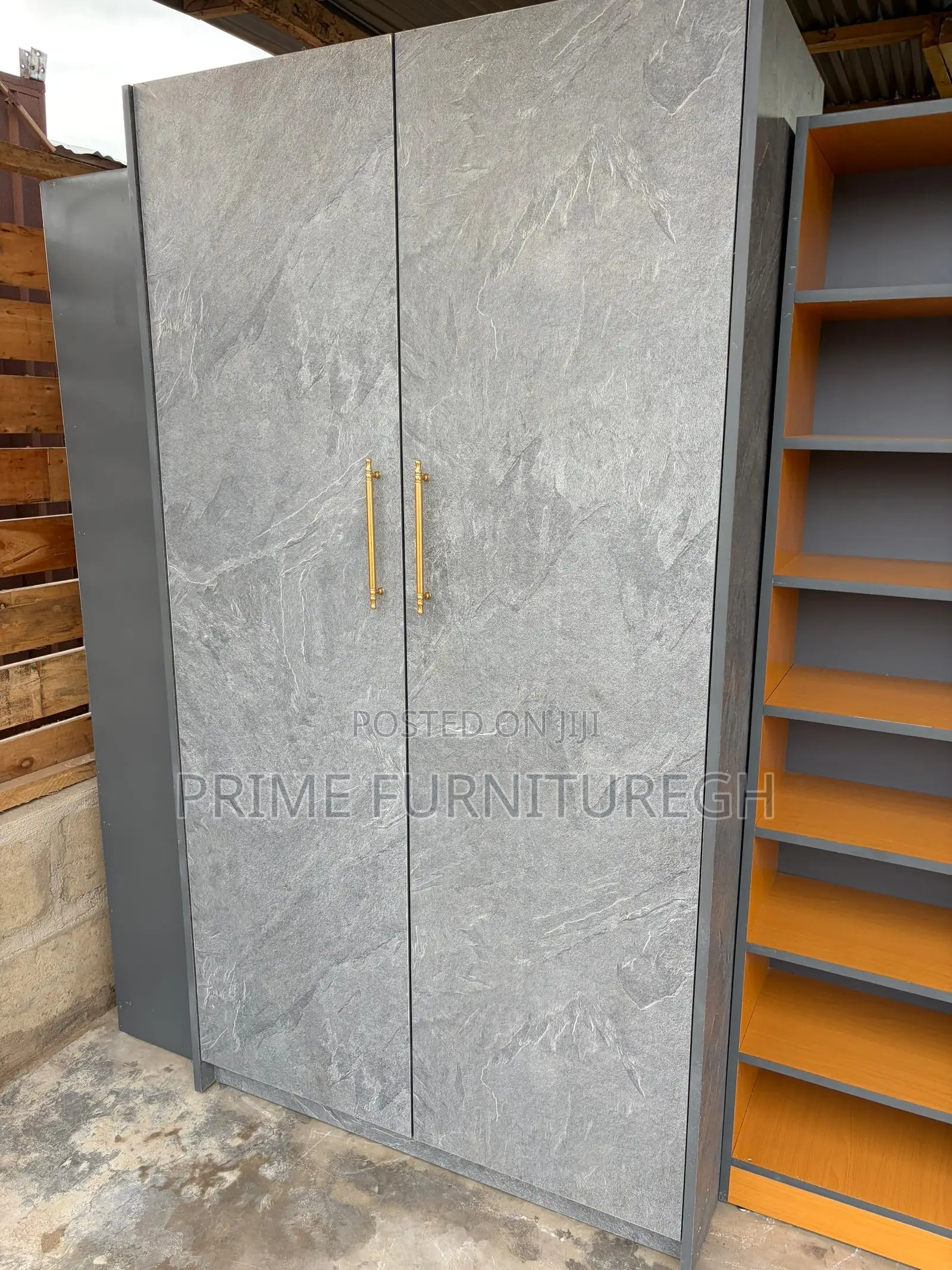 Foreign Wood 2 in 1 Wardrobe