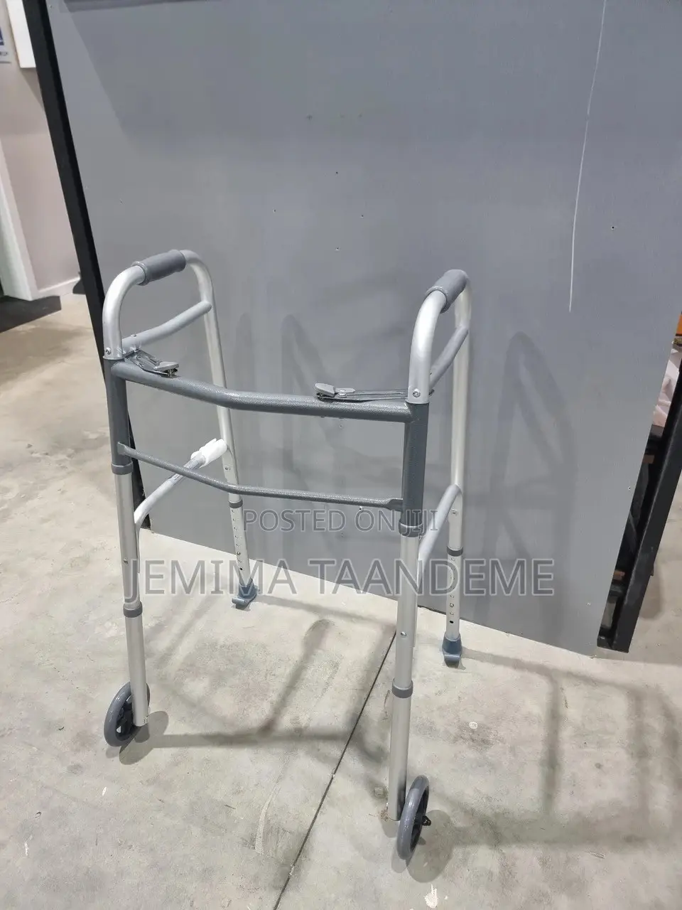 Zimmer Frame With Wheels