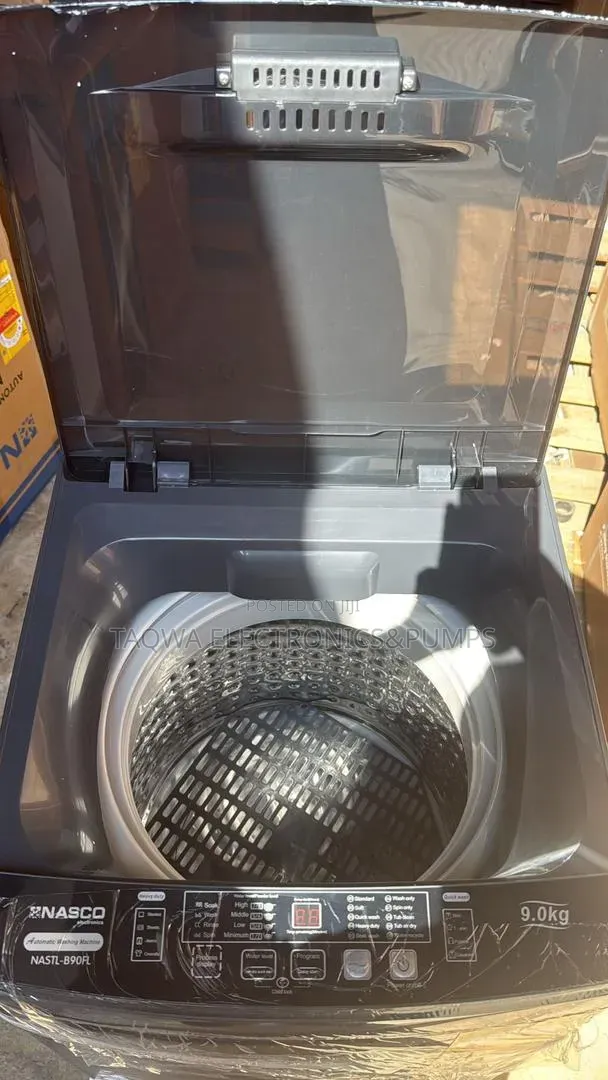Nasco 9kg Top Load Full Automatic Washing Machine