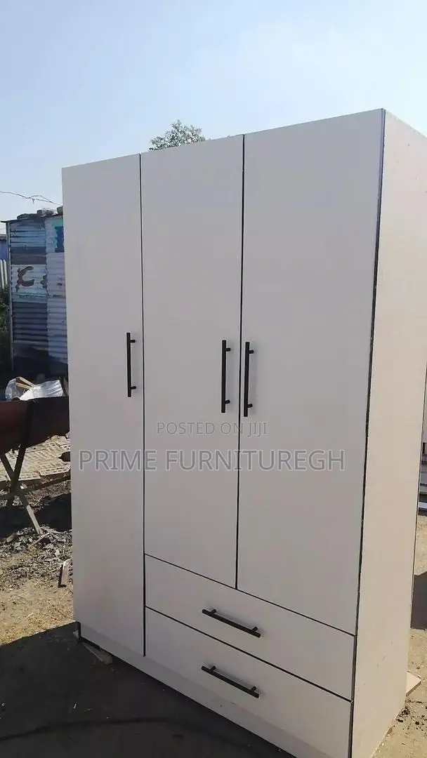 Laminated Wood 3 in 1 Wardrobe
