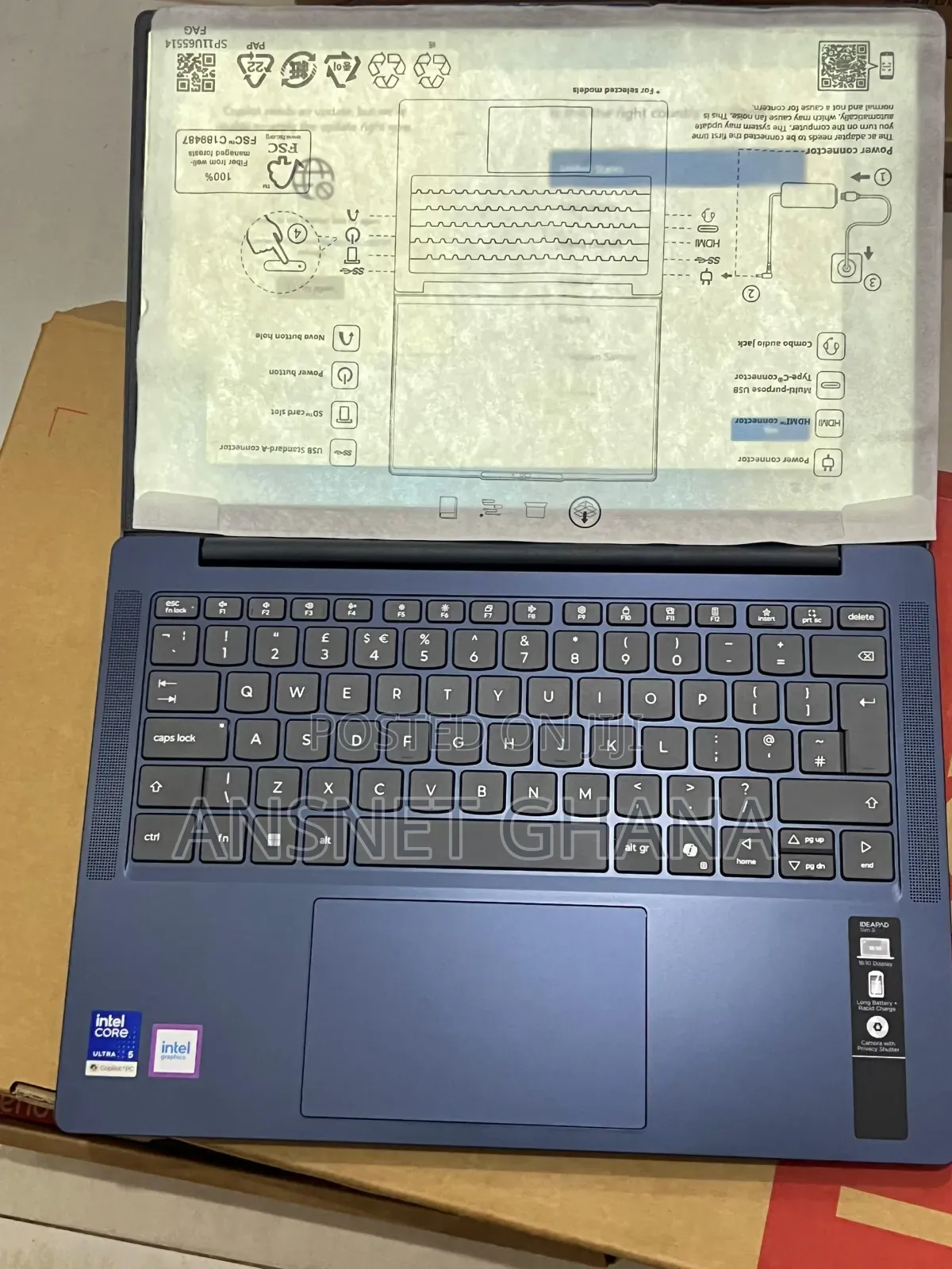 New Laptop Lenovo ThinkPad Yoga 16GB Intel Core i7 SSD 512GB