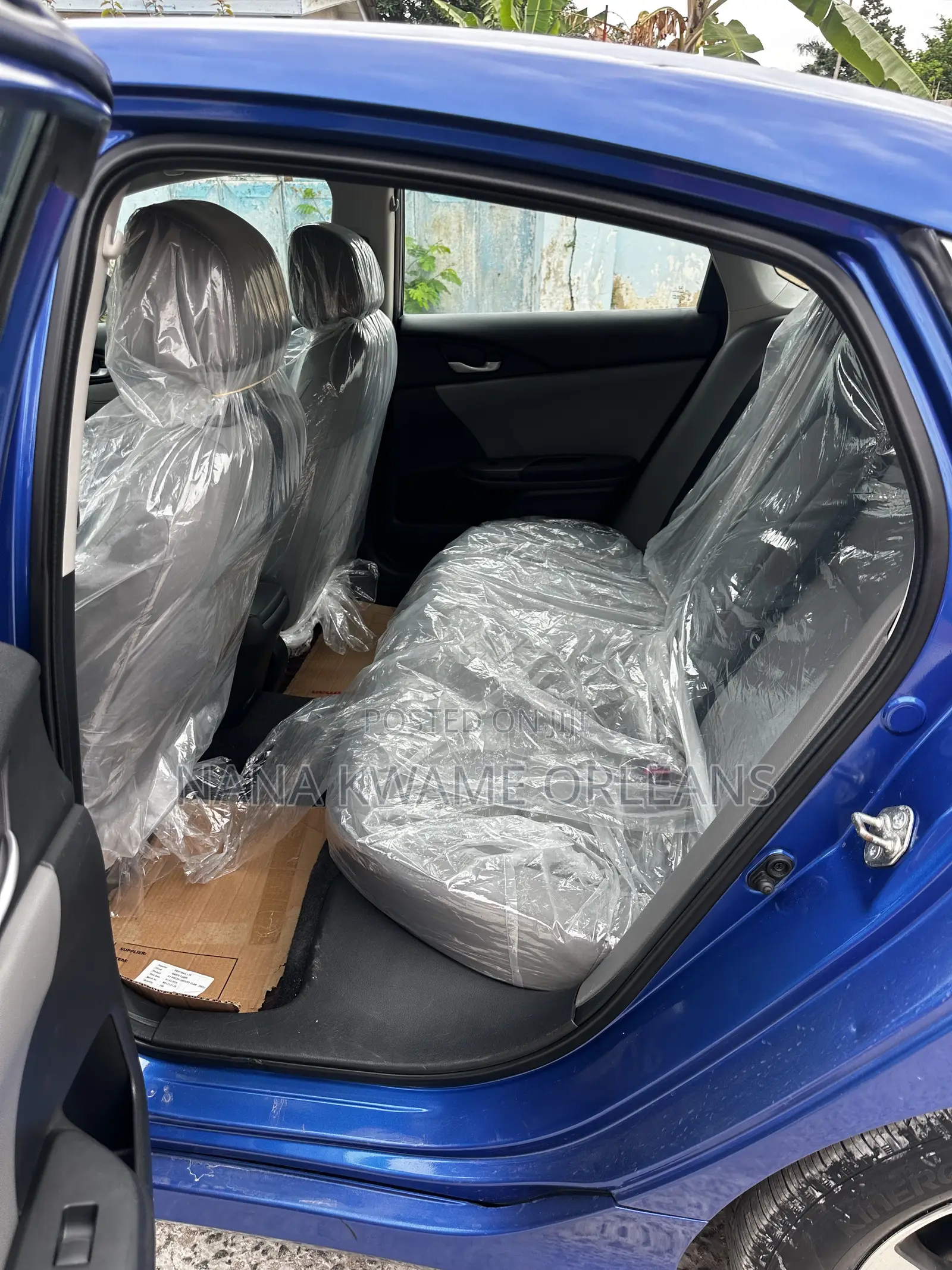 Honda Civic EX-L 4dr Sedan (1.5L 4cyl) 2017 Blue