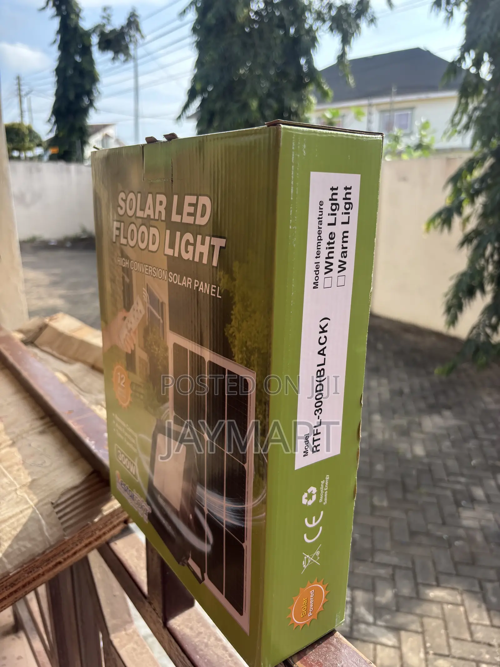300w Portable Solar Floodlight
