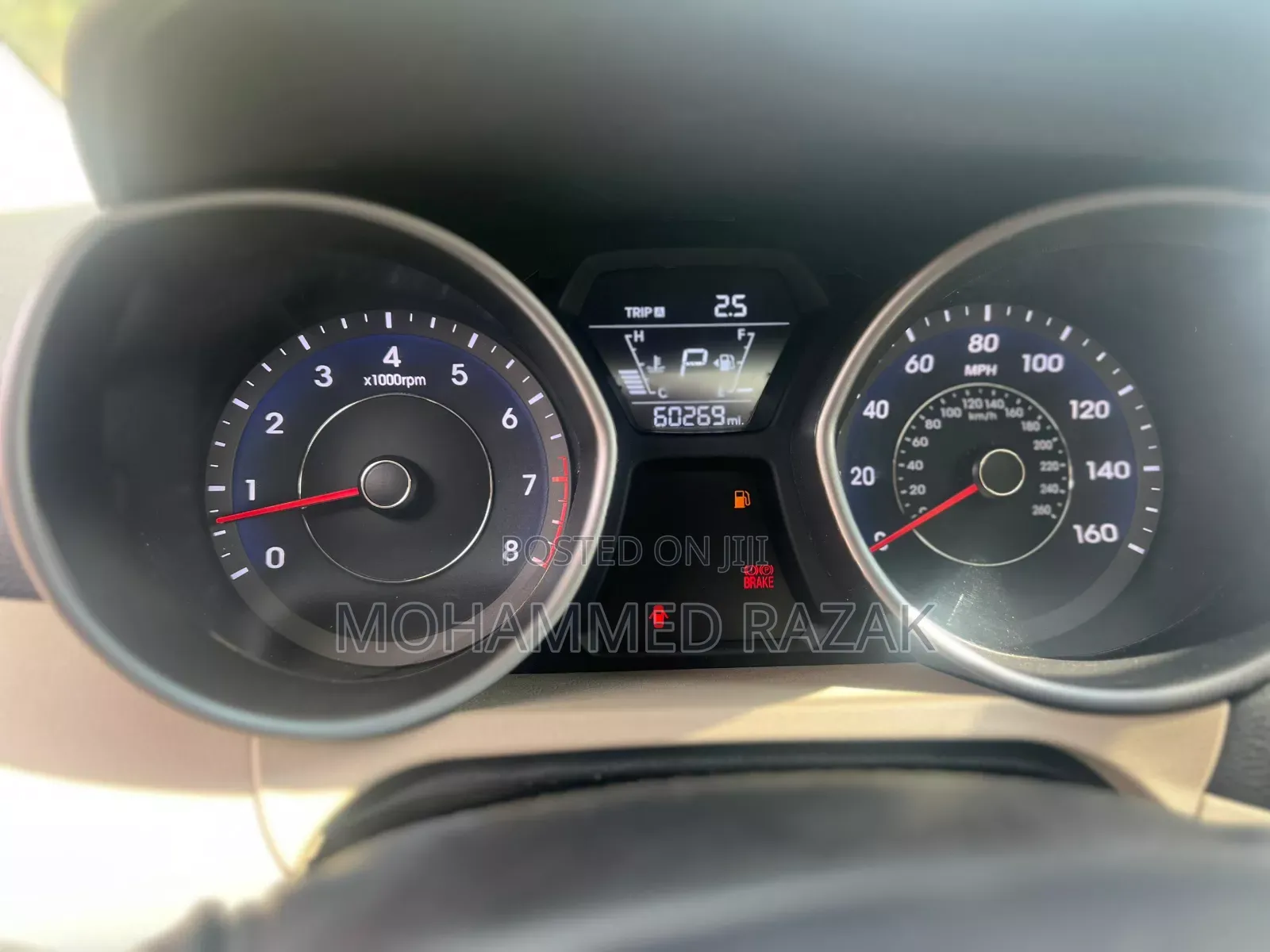Hyundai Elantra 2016 Blue
