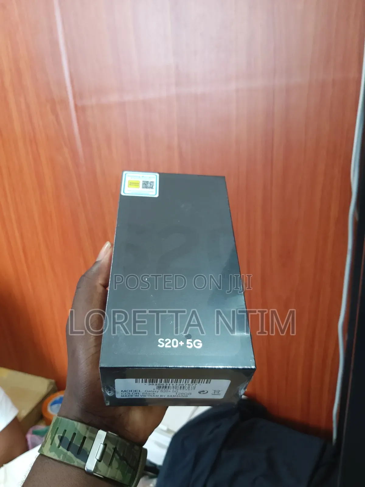 New Samsung Galaxy S20+ 5G 128 GB Black