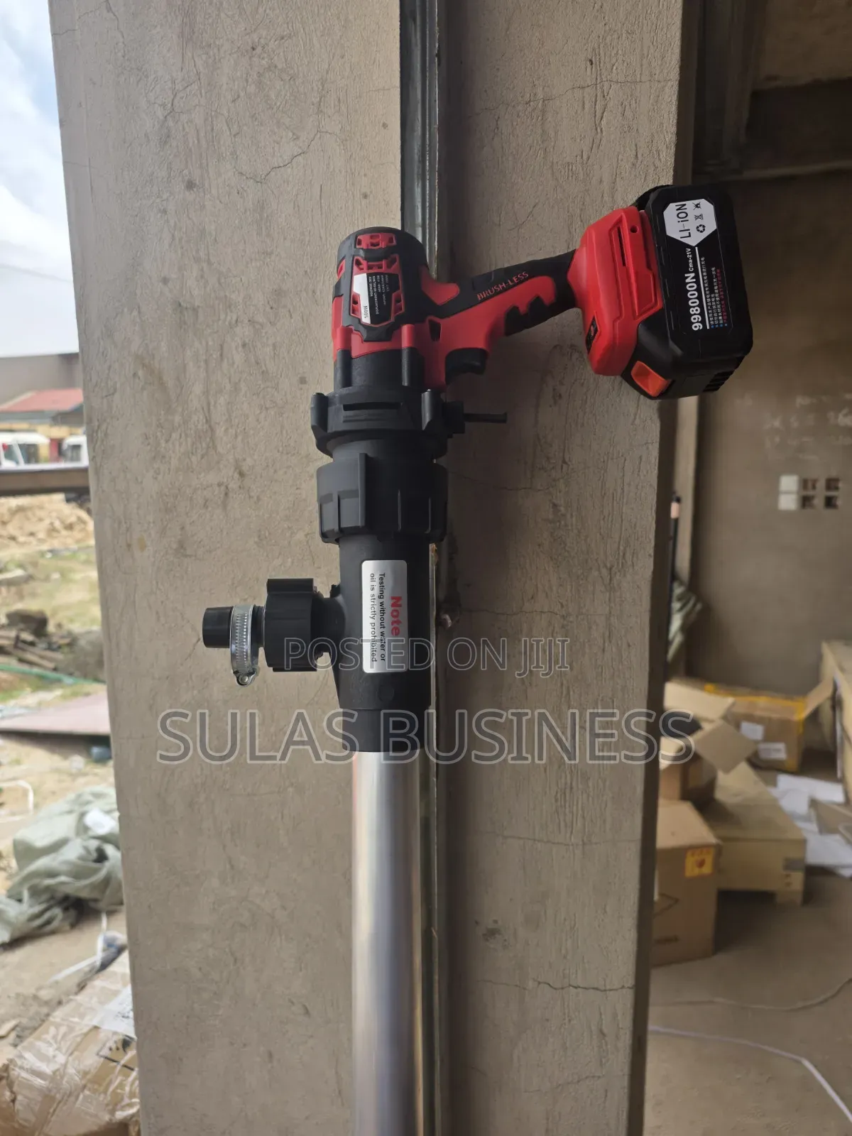 Cordless Electric Drum Fuel Pump