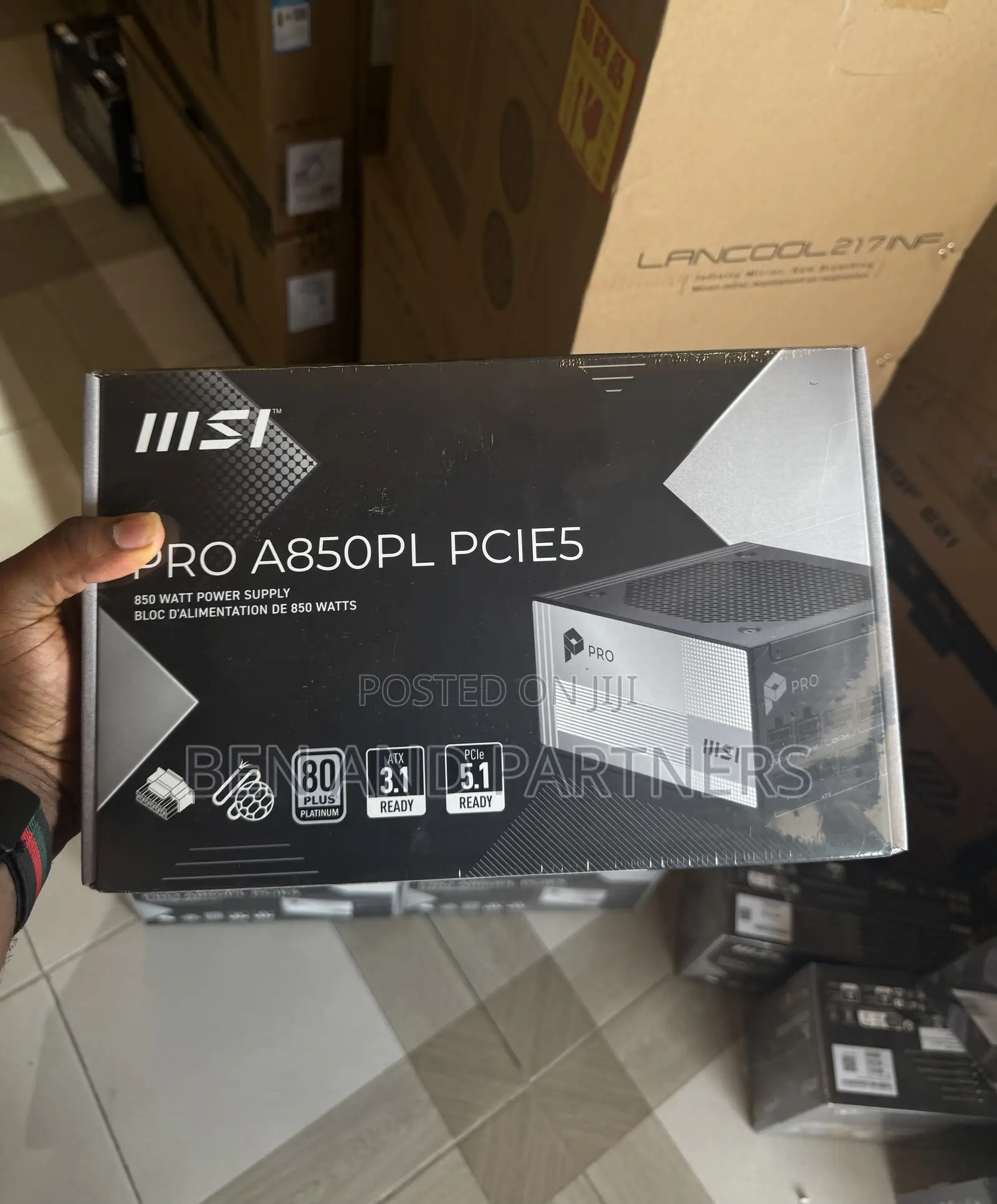 Msi 850w, Pcie 5.1, 80+ Platinum. Sealed in Box ๐ฅ๐ฅ