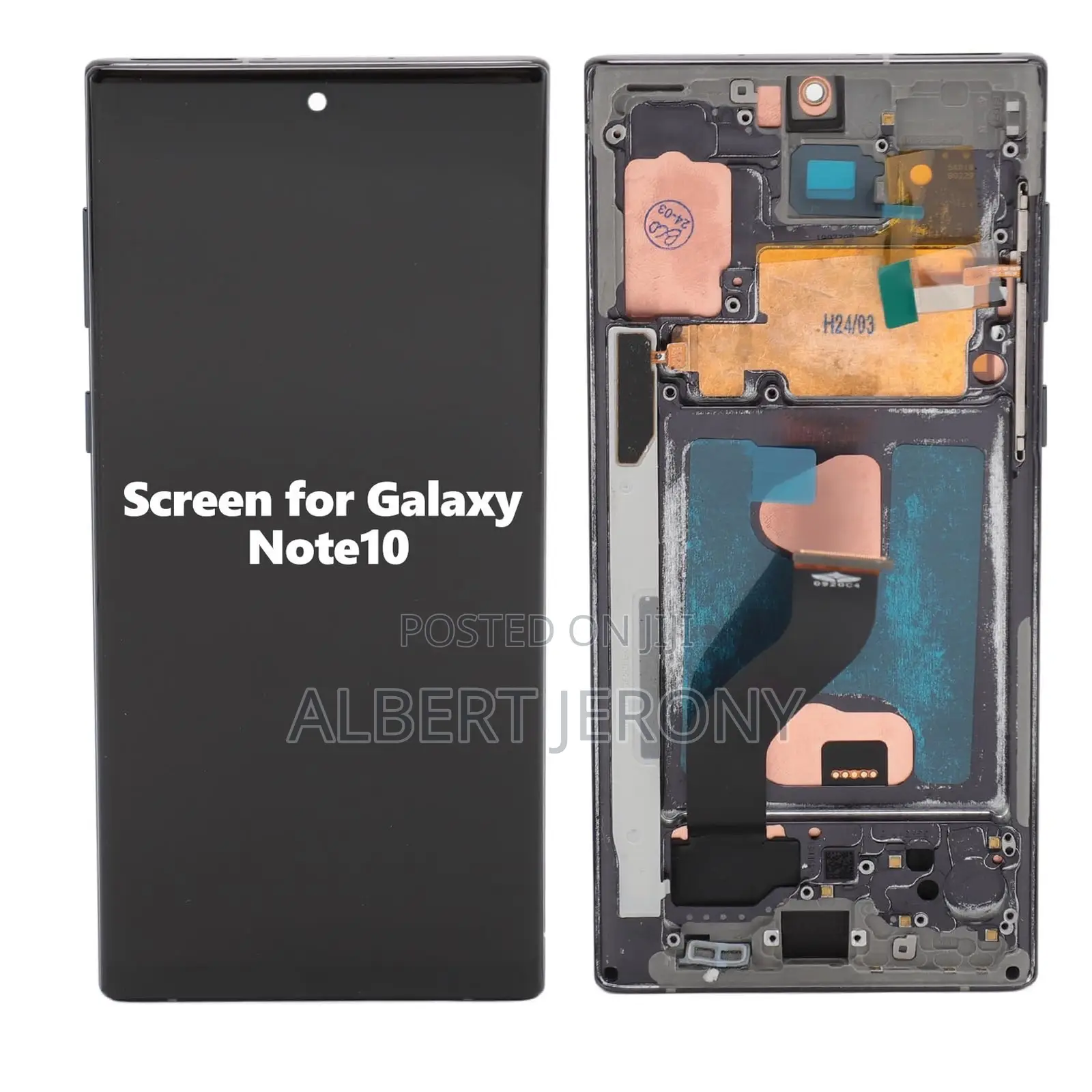 Samsung Galaxy Note 10 Screen to All Samsung Note Screen Series