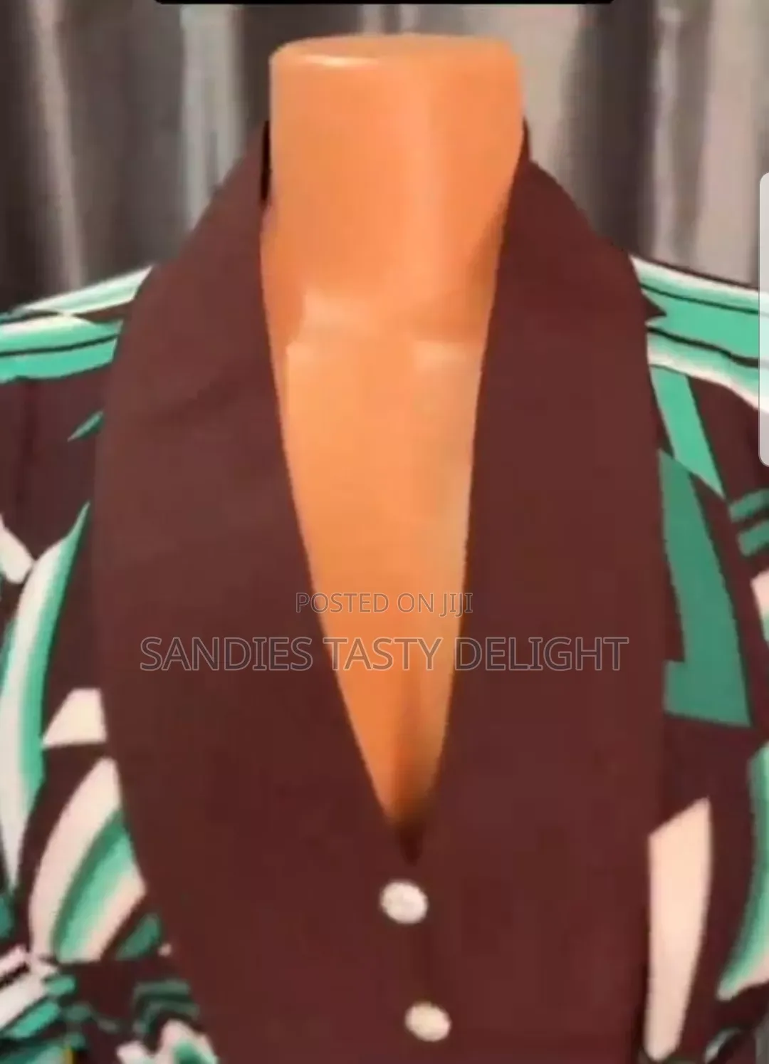 Classy Brown & Green Chick Comfy Dress
