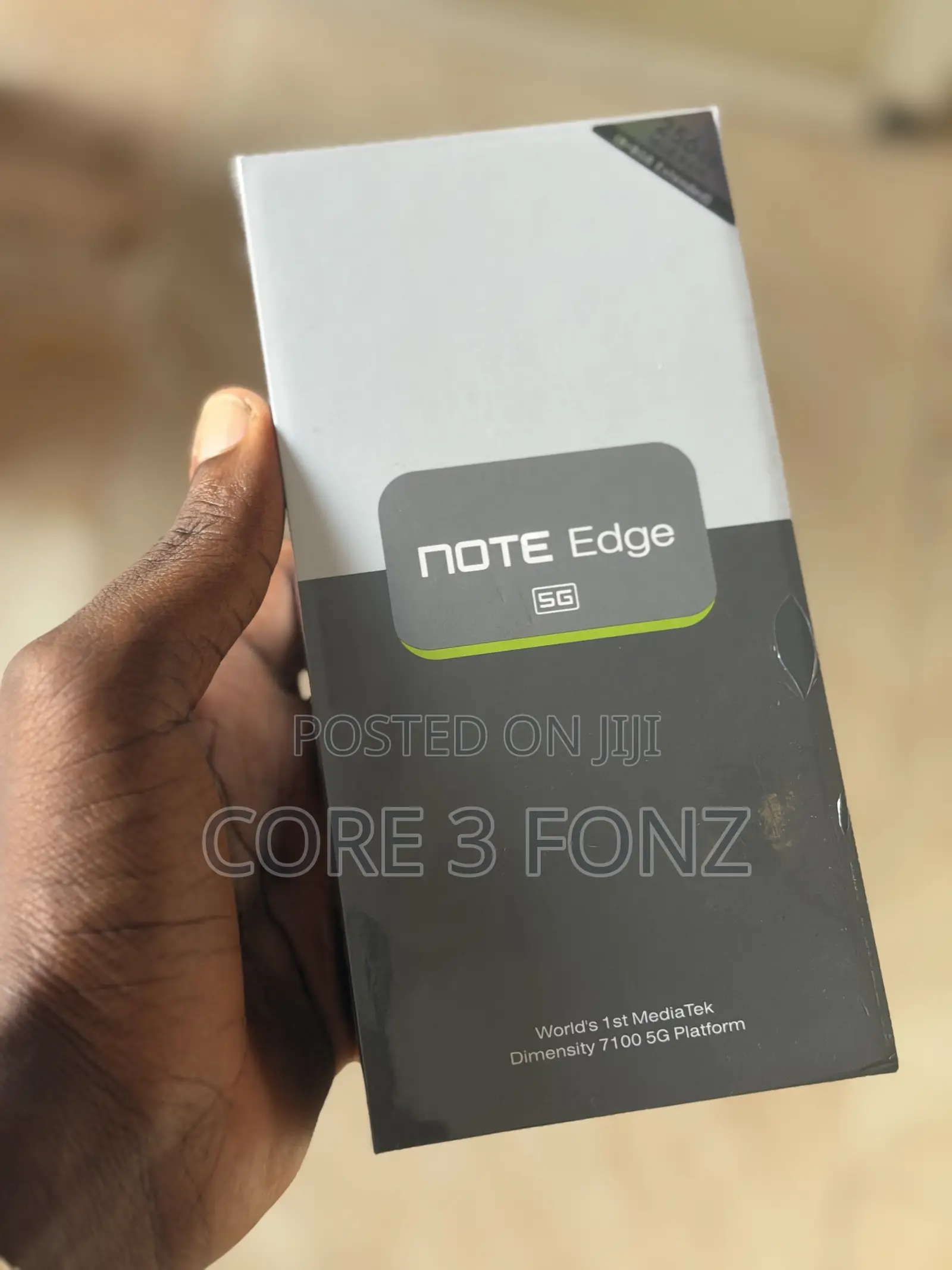 New Infinix Note Edge 256 GB Black
