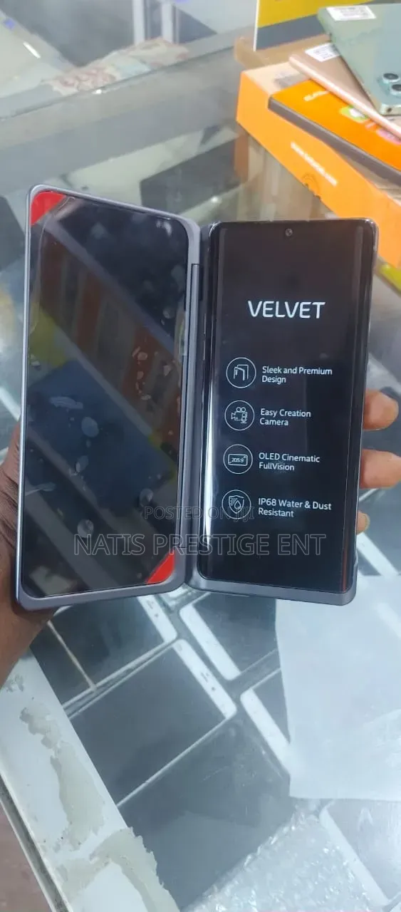 New LG Velvet 5G UW 128 GB Black