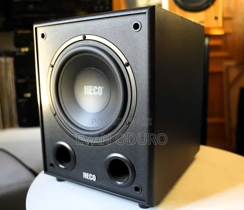 Powerful German Brand Heco Sub Woof Quality Bass Immersive Sound