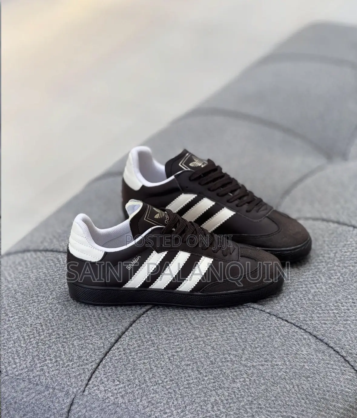 Adidas Samba OG Sneakers in a Dark Navy Blue L
