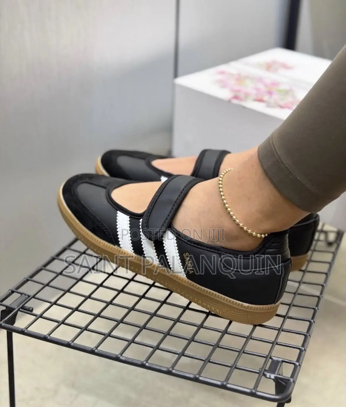 The Adidas Samba Jane Shoes, a Playful Mary Jane Hook-and-Loop