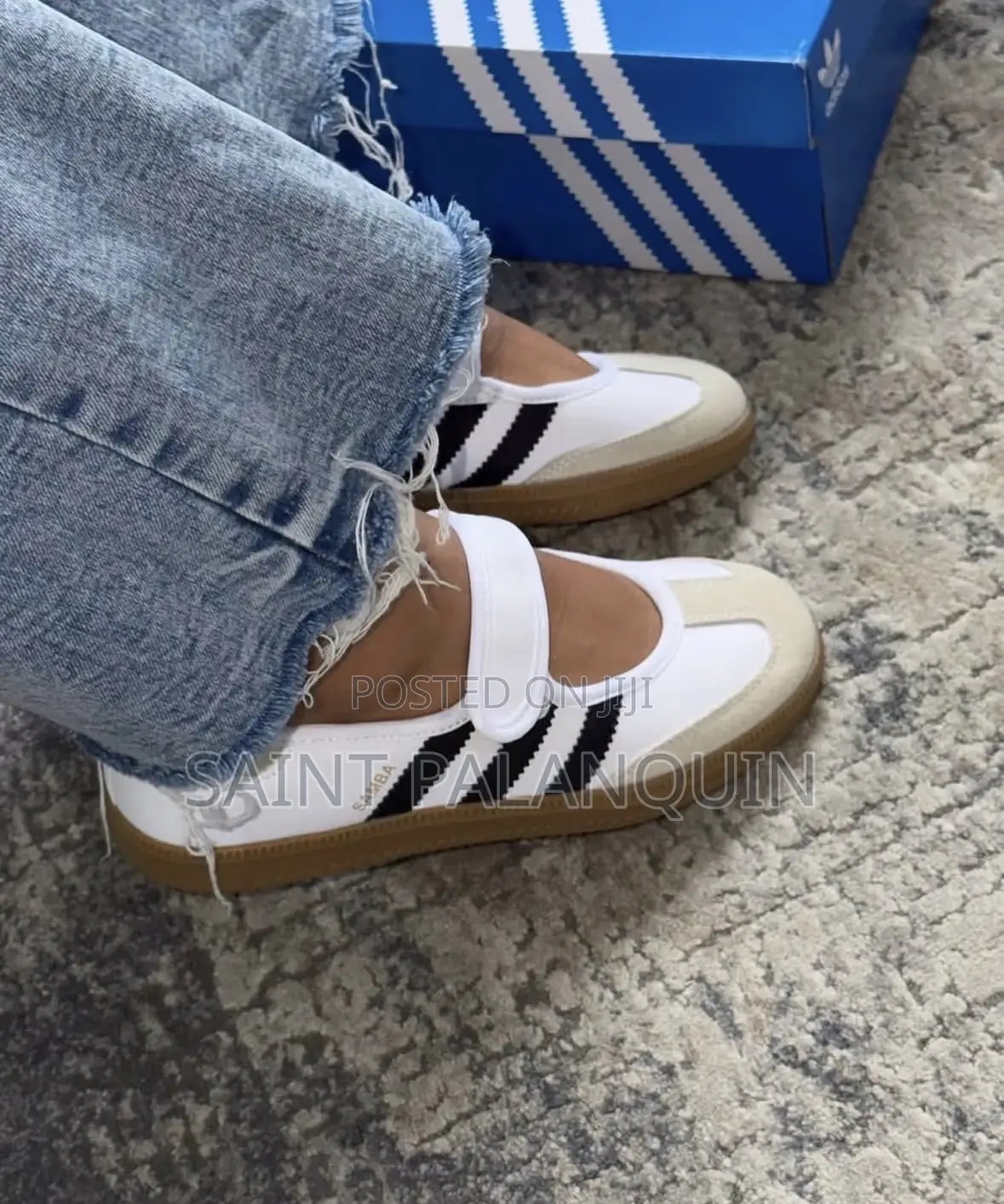 The Adidas Samba Jane Shoes, a Playful Mary Jane Hook-and-Loop