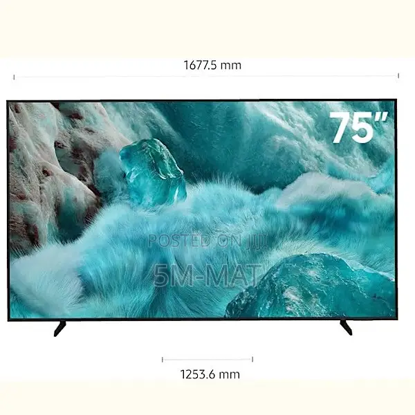 Samsung 75 Inch QLED AI Processor, 100% Color Volume With Quantum Dot