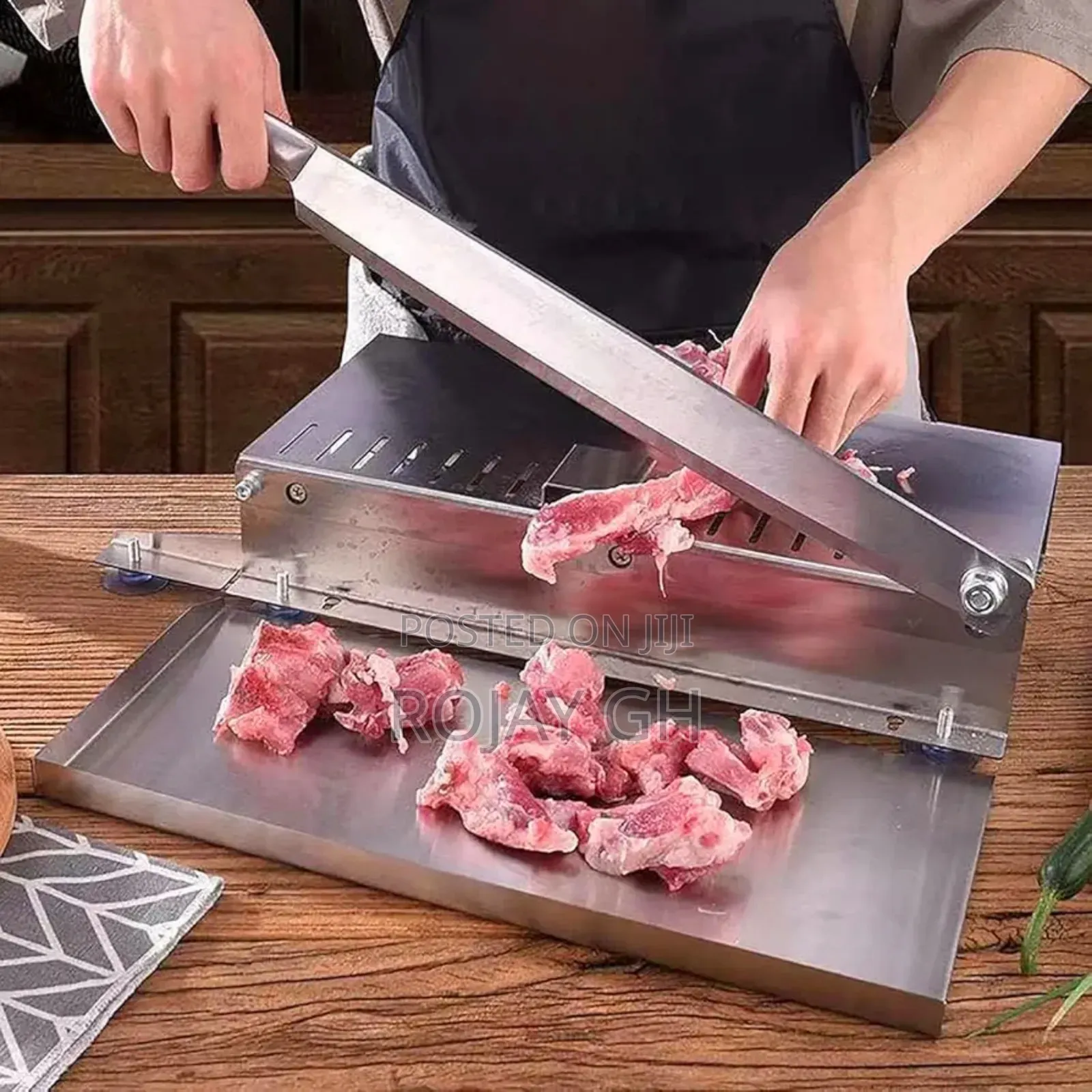 Stainless Steel Manual Meat and Bone Cutter Machine