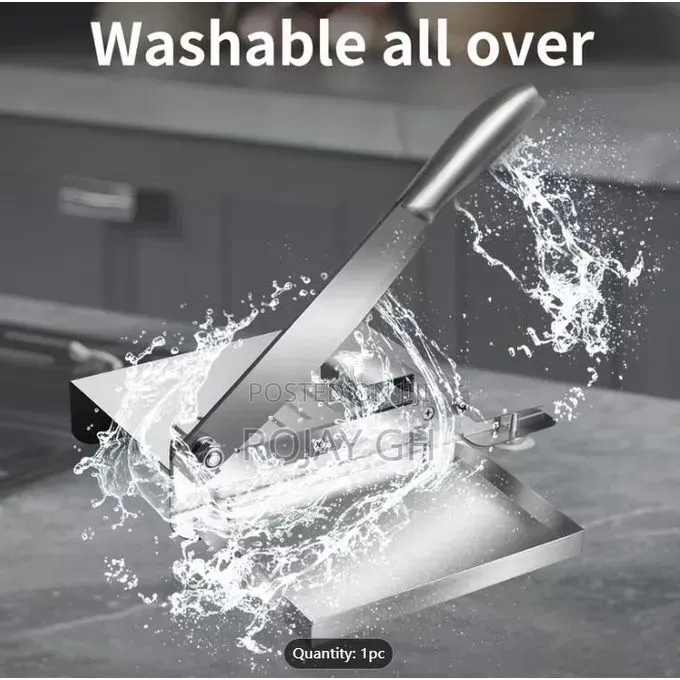 Stainless Steel Manual Meat and Bone Cutter Machine