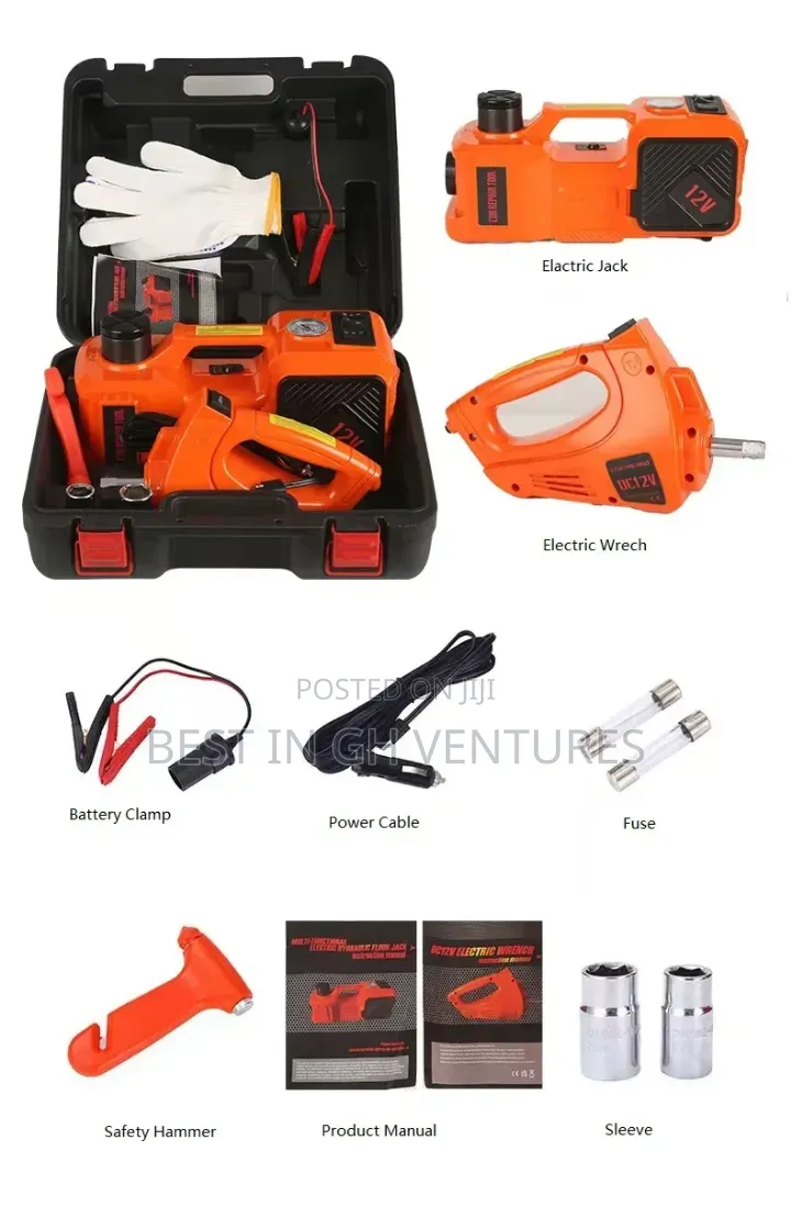 Multipurpose Car Electric Jerk and Wrench