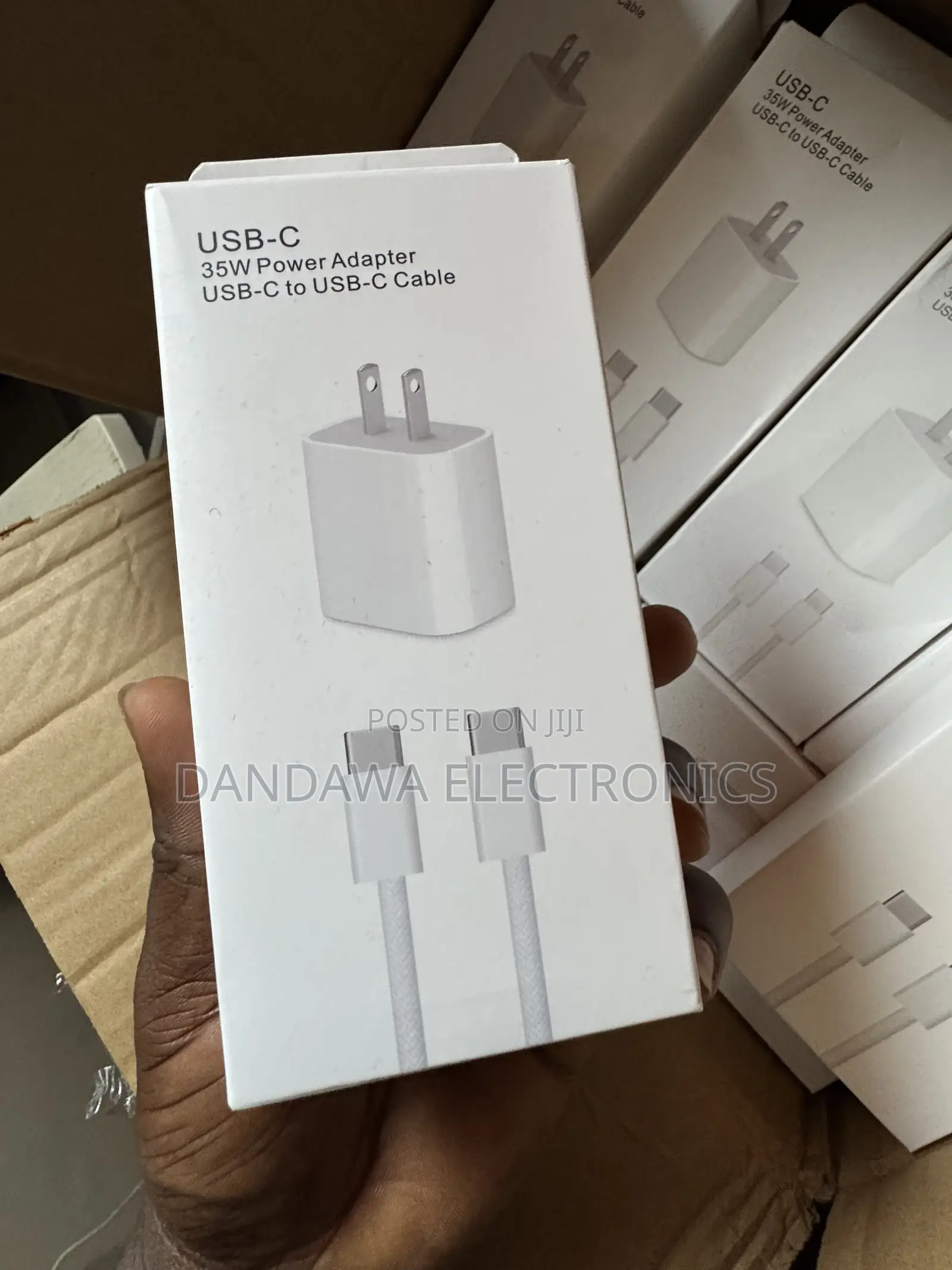 Original Type-C Fast Charger. (2 Pins)