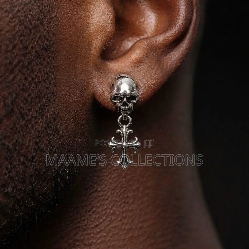 Men’s Stainless Steel Earrings – Stylish & Durable