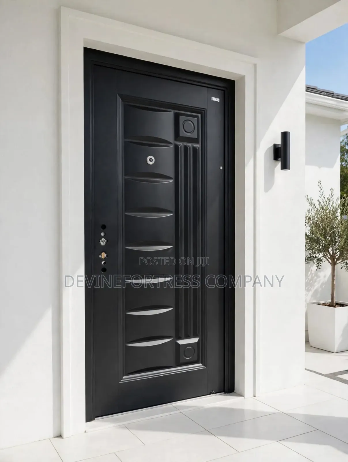 High Quality Black Sed//Paladin Single Doors