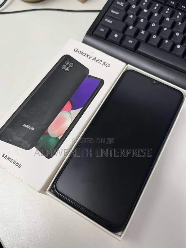 New Samsung Galaxy A22 128 GB Black
