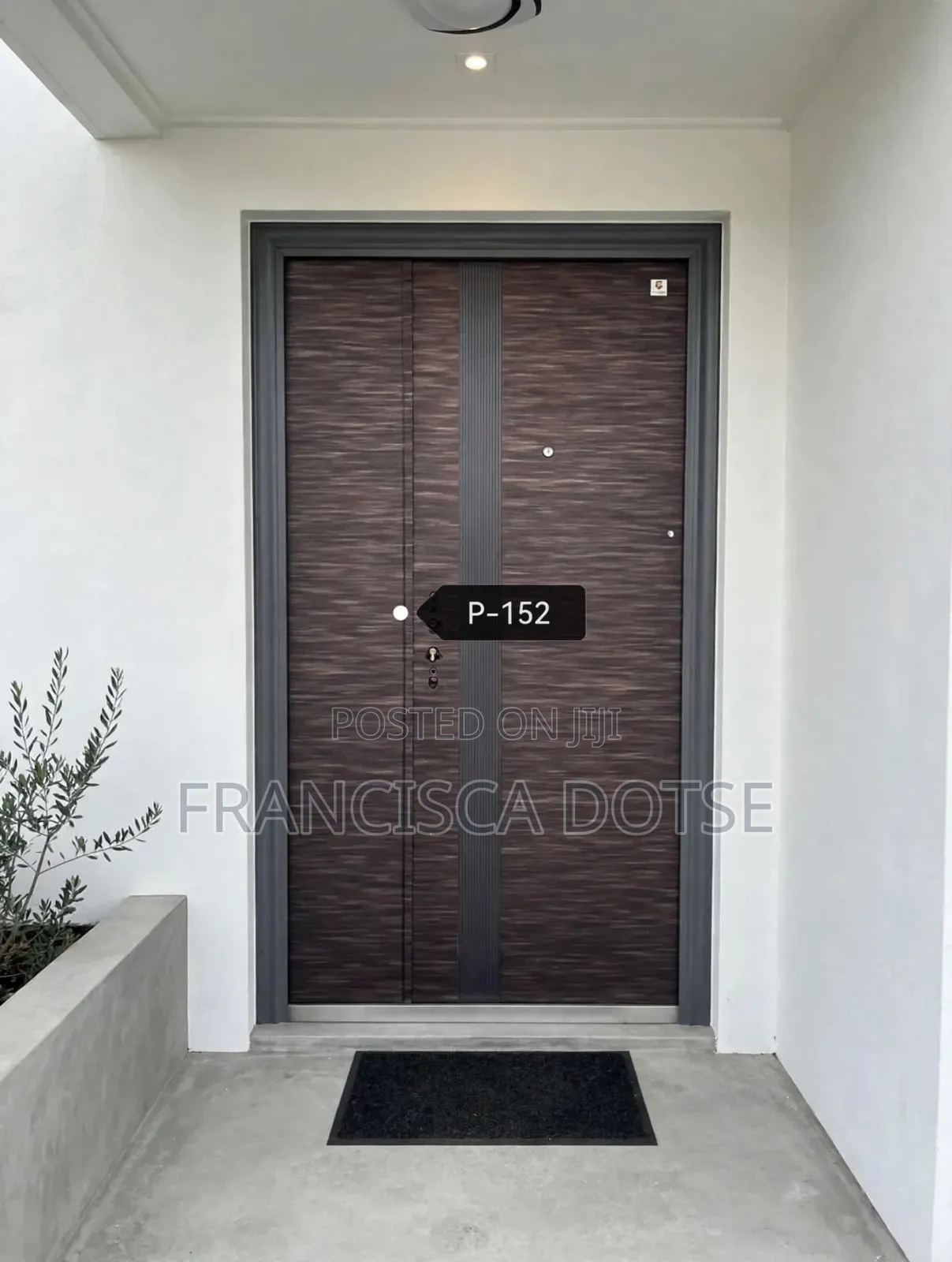 One and Half Steel Door
