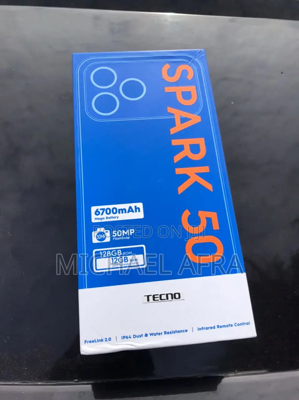 New Tecno Spark 50 128 GB Purple