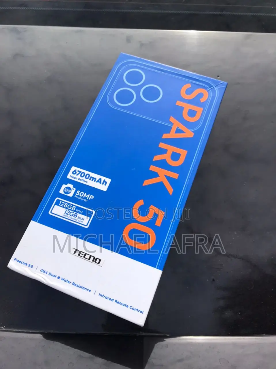 New Tecno Spark 50 128 GB Purple