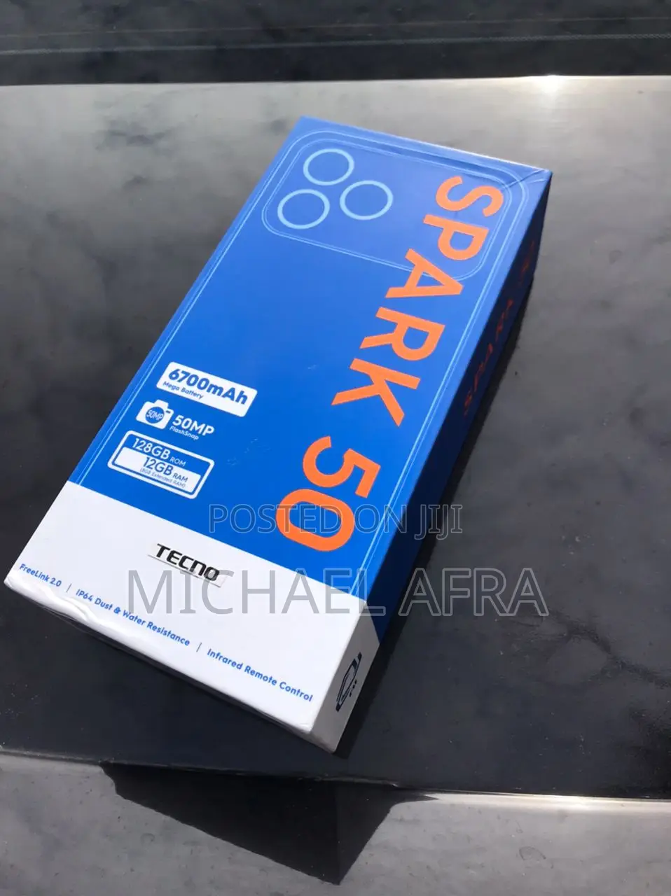 New Tecno Spark 50 128 GB Purple
