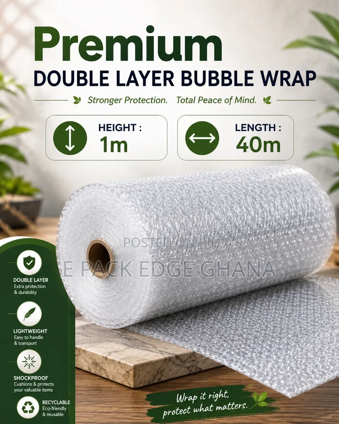 Bubble Wrap Double Layer