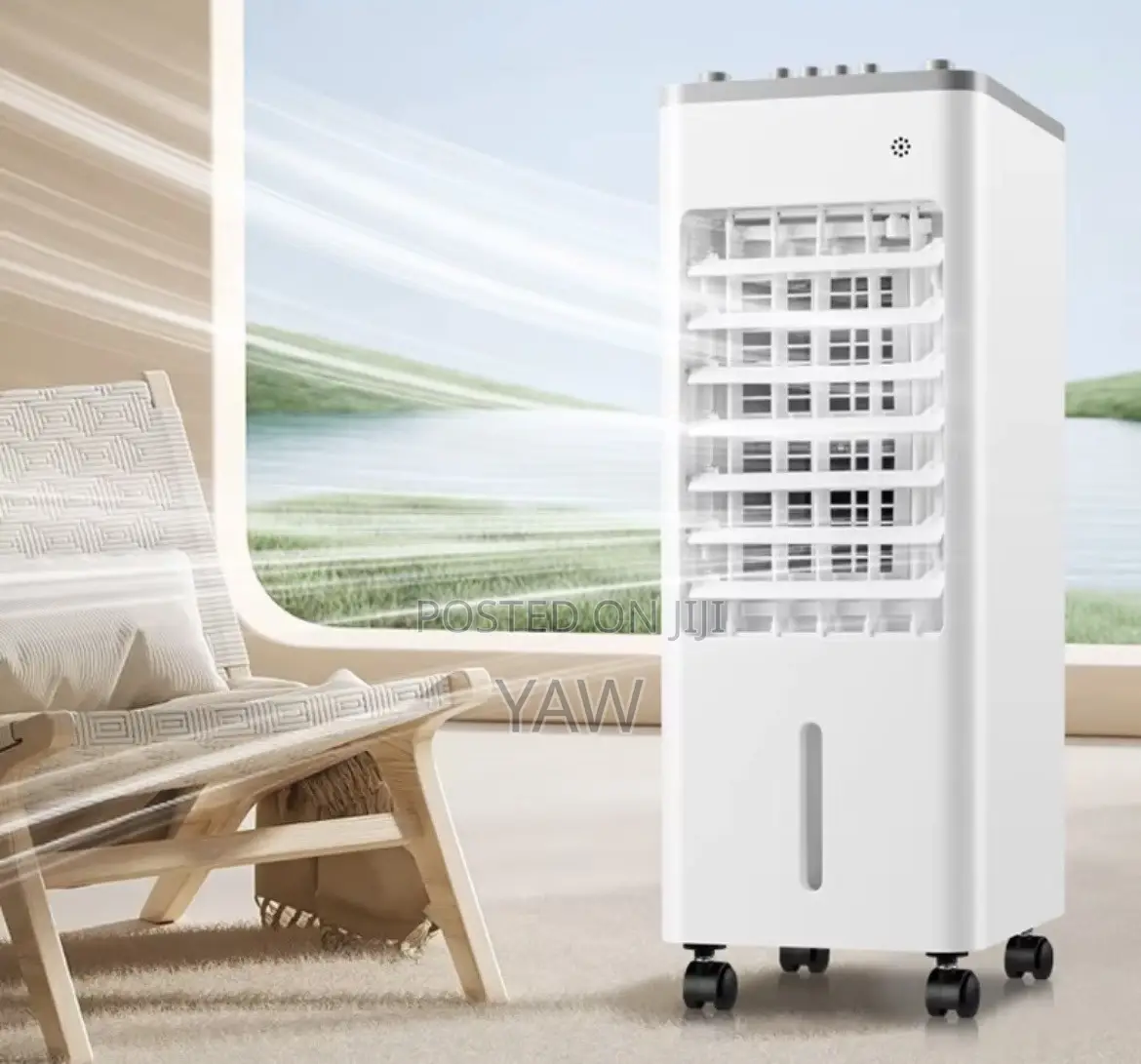 Air Cooler Humidification & Heating Towel Pestel - White