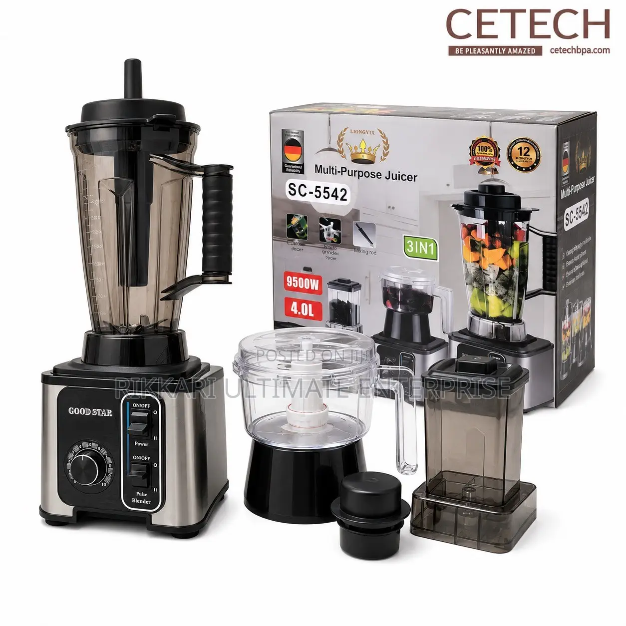 Mershome Blender 3in1