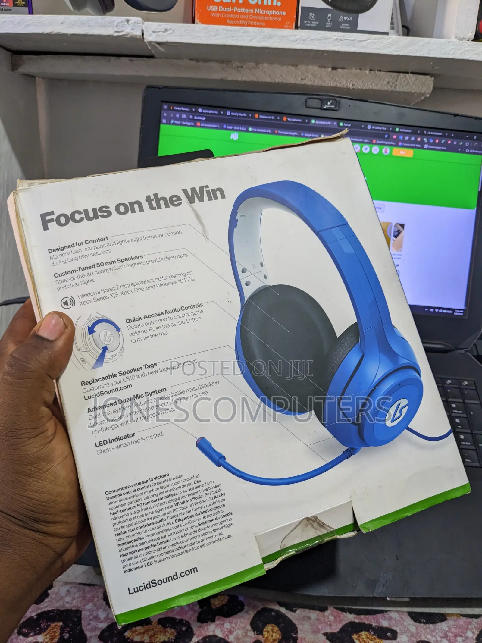 LUSID SOUND LS10X Wired Gaming Headset