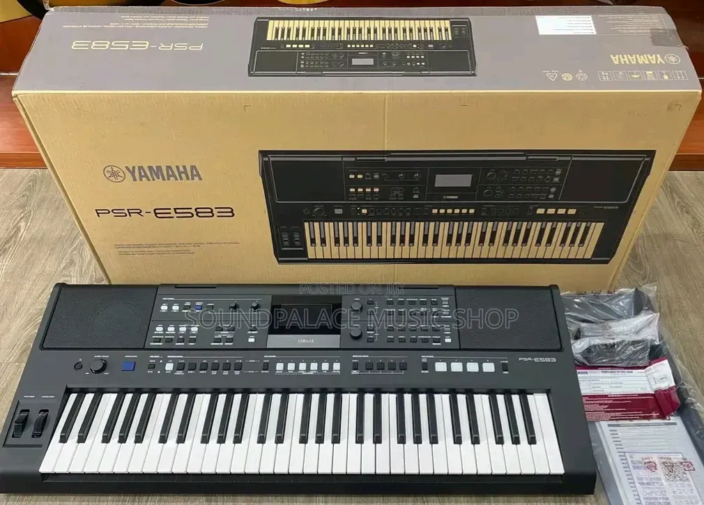 Yamaha PSR-E583 61-Key Portable Electronic Keyboard