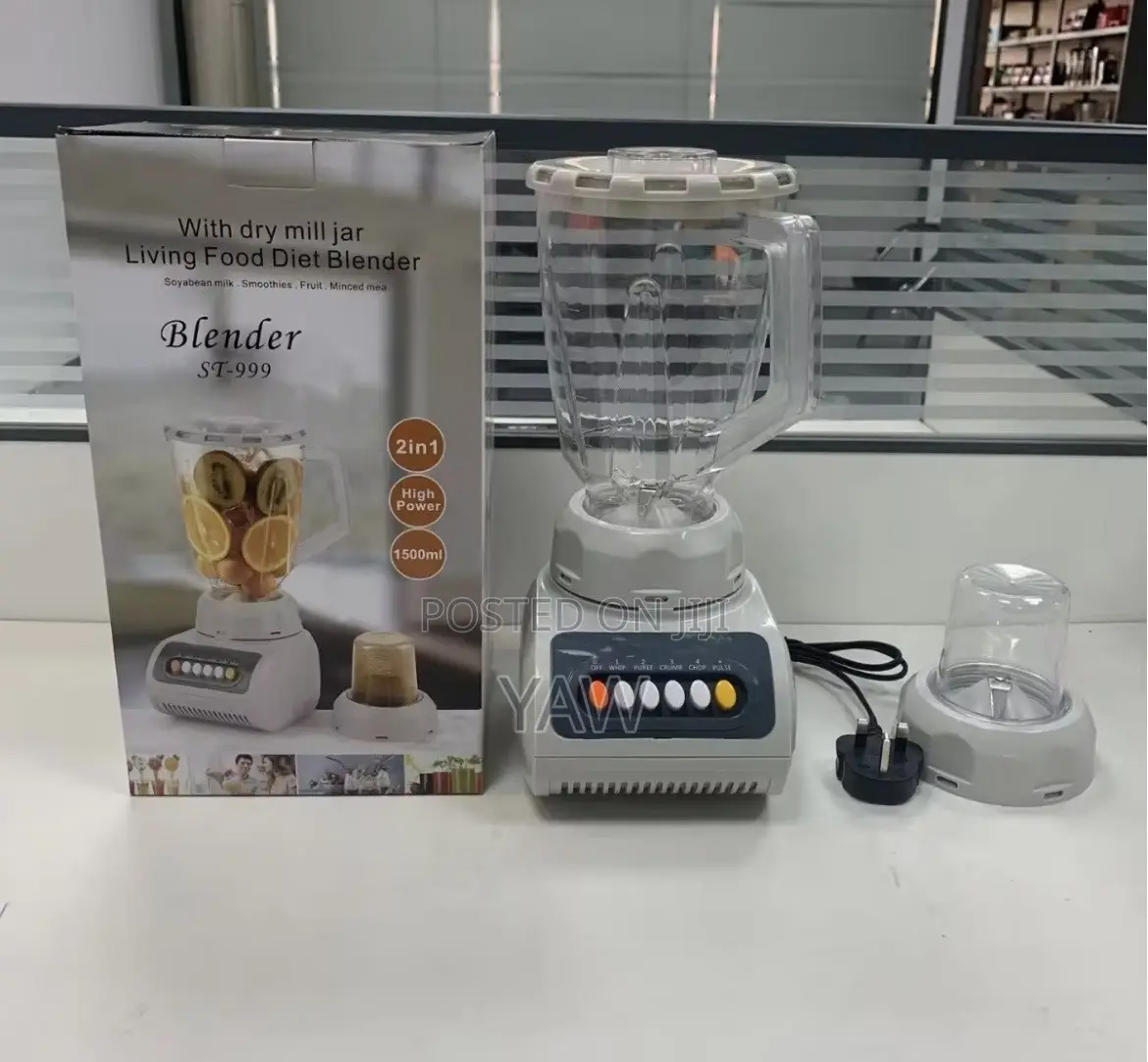 Blender ST 999 Double Cup 1.5l-White