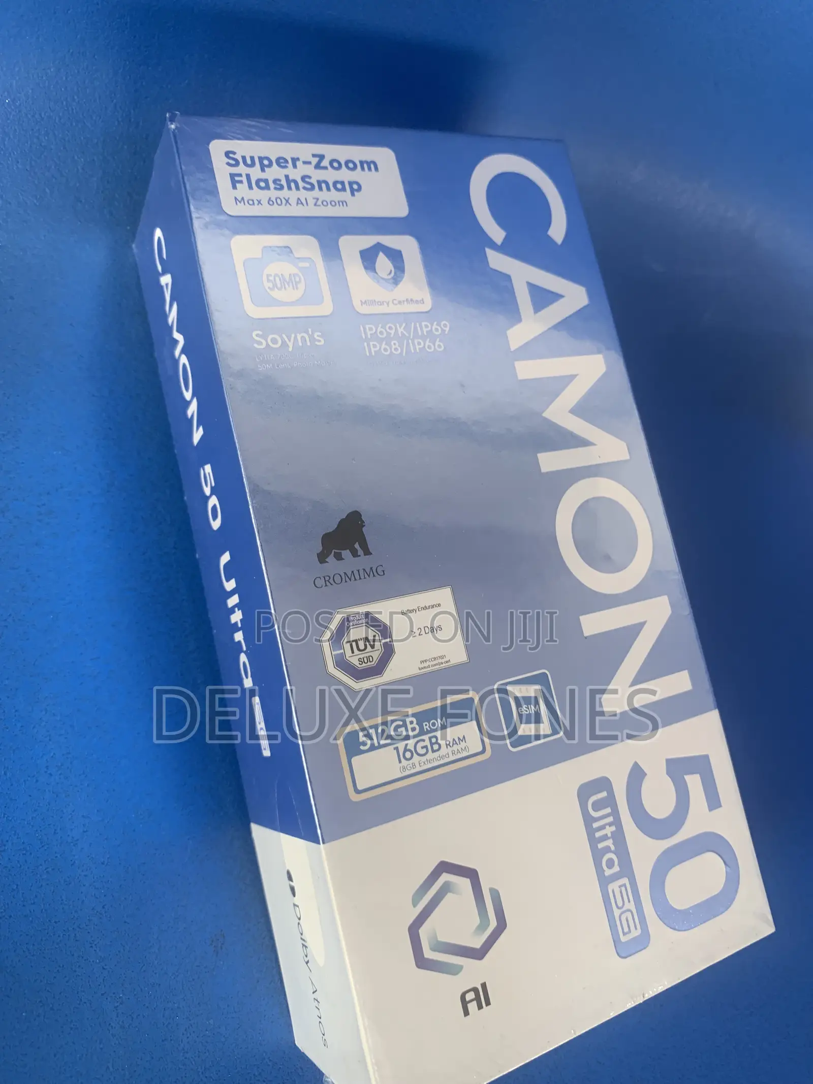 New Tecno Camon 50 Ultra 512 GB Black