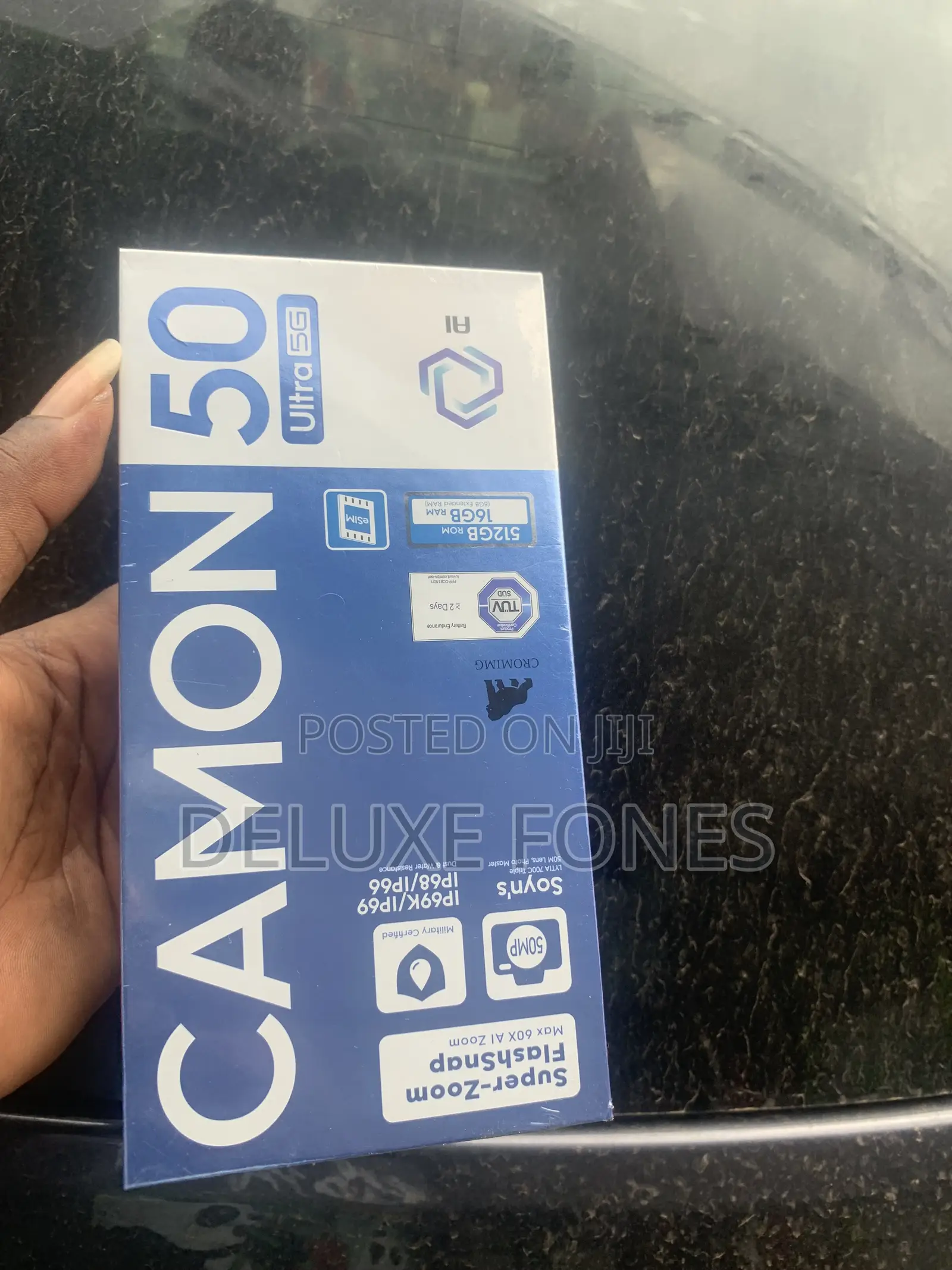 New Tecno Camon 50 Ultra 512 GB Black