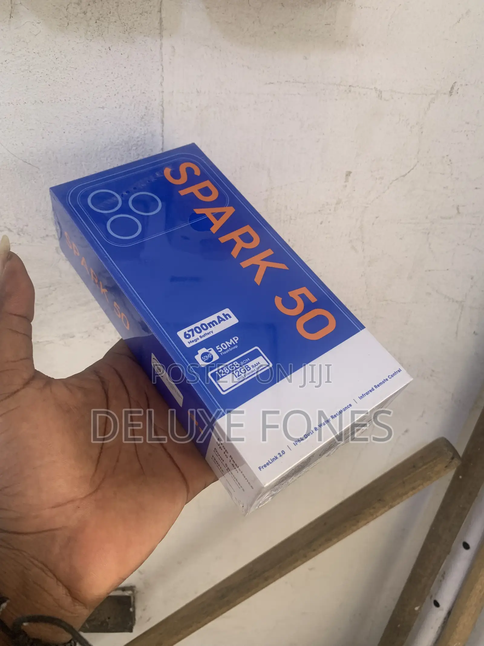 New Tecno Spark 50 128 GB Black