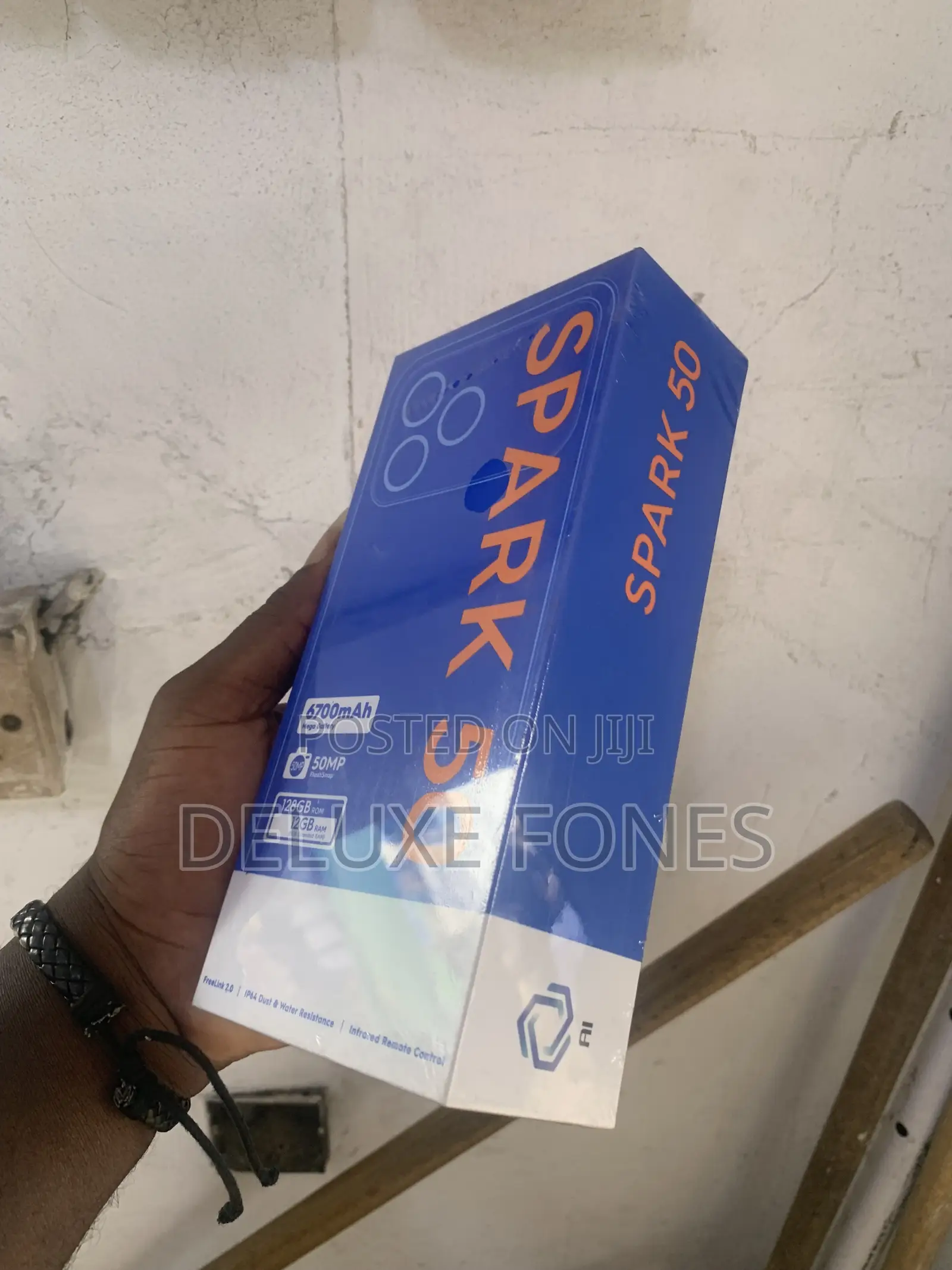 New Tecno Spark 50 128 GB Black