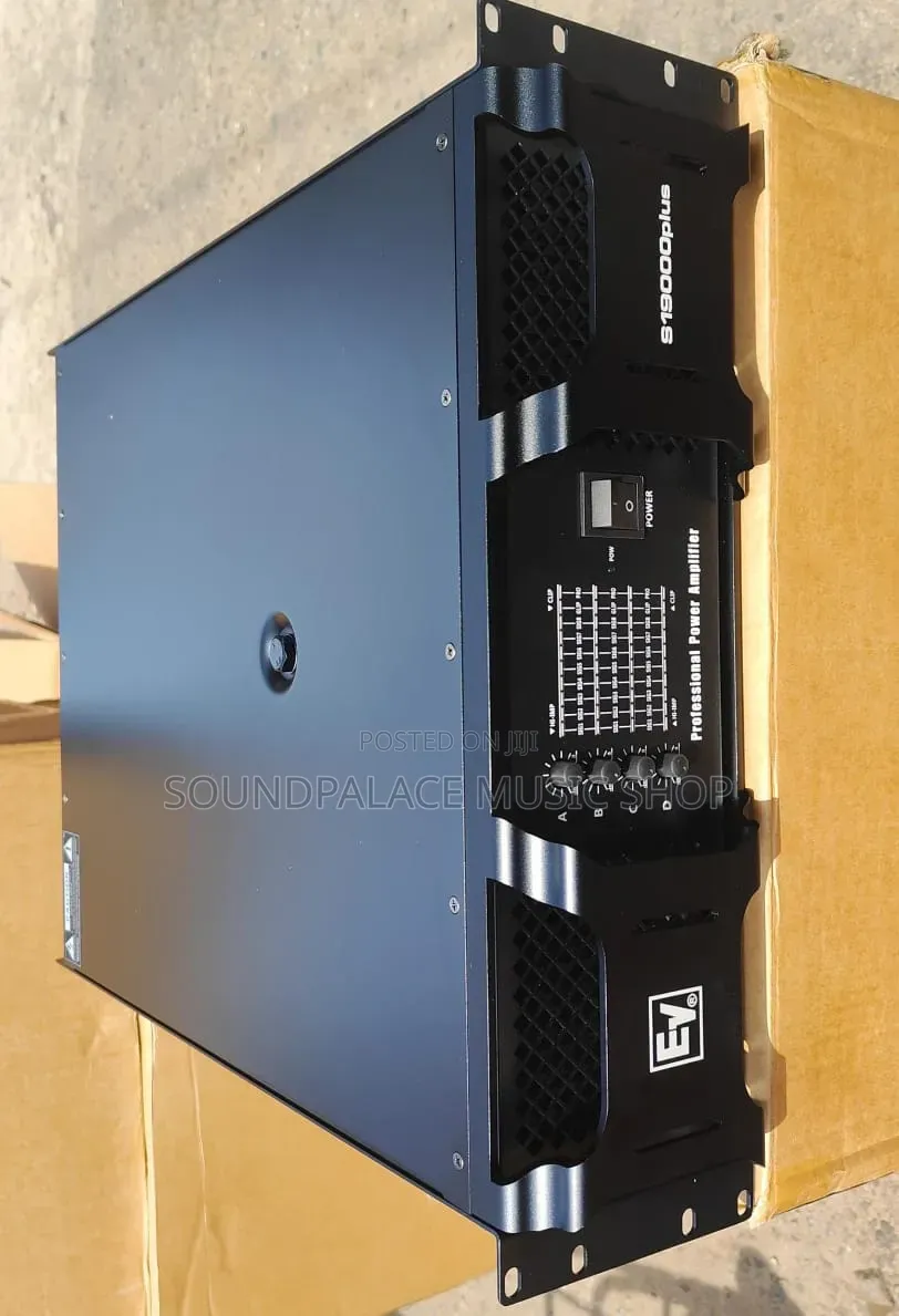 Electro-Voice (EV) S19000plus 4-Channel Professional Power Amplifier.