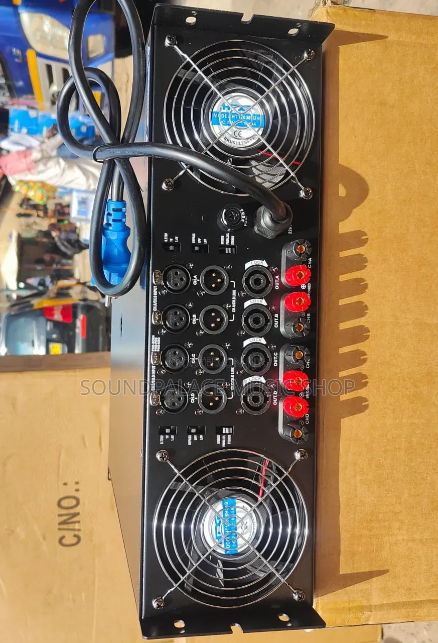 Electro-Voice (EV) S19000plus 4-Channel Professional Power Amplifier.